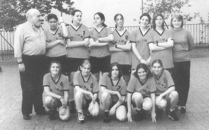 Equip Femen&iacute; Anys 90